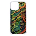 Outdoors Night Setting Scene Forest Woods Light Moonlight Nature Wilderness Leaves Branches Abstract iPhone 13 Pro Max TPU UV Print Case