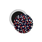 Flowers Pattern Floral Antique Floral Nature Flower Graphic 1.75  Magnets