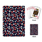 Flowers Pattern Floral Antique Floral Nature Flower Graphic Playing Cards Single Design (Rectangle)