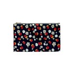 Flowers Pattern Floral Antique Floral Nature Flower Graphic Cosmetic Bag (Small)