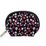 Flowers Pattern Floral Antique Floral Nature Flower Graphic Accessory Pouch (Small)