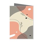 Pattern Line Art Texture Minimalist Design Mini Greeting Cards (Pkg of 8)