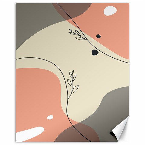 Pattern Line Art Texture Minimalist Design Canvas 16  x 20  from ZippyPress 15.75 x19.29  Canvas - 1