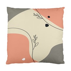 Pattern Line Art Texture Minimalist Design Standard Cushion Case (Two Sides) from ZippyPress Front