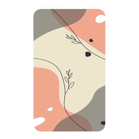 Pattern Line Art Texture Minimalist Design Memory Card Reader (Rectangular) from ZippyPress Front