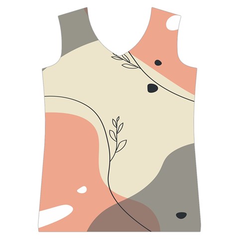 Pattern Line Art Texture Minimalist Design Women s Basketball Tank Top from ZippyPress Front