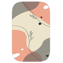 Pattern Line Art Texture Minimalist Design Waist Pouch (Large) from ZippyPress Front