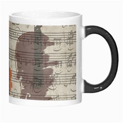 Music Notes Score Song Melody Classic Classical Vintage Violin Viola Cello Bass Morph Mug from ZippyPress Right