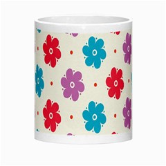 Abstract Art Pattern Colorful Artistic Flower Nature Spring Morph Mug from ZippyPress Center