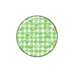 Frog Cartoon Pattern Cloud Animal Cute Seamless Hat Clip Ball Marker (4 pack)