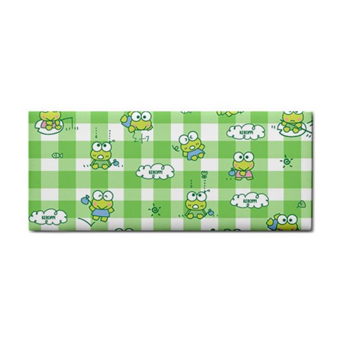 Frog Cartoon Pattern Cloud Animal Cute Seamless Hand Towel from ZippyPress Front