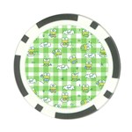 Frog Cartoon Pattern Cloud Animal Cute Seamless Poker Chip Card Guard (10 pack)