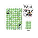 Frog Cartoon Pattern Cloud Animal Cute Seamless Playing Cards 54 Designs (Mini)