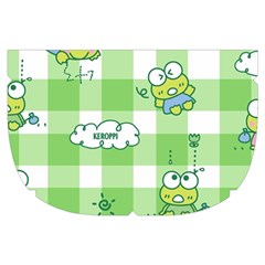 Frog Cartoon Pattern Cloud Animal Cute Seamless Make Up Case (Small) from ZippyPress Side Right