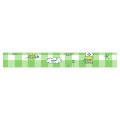 Frog Cartoon Pattern Cloud Animal Cute Seamless Make Up Case (Small) from ZippyPress Zipper Tape Front
