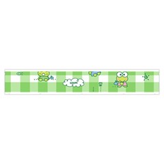 Frog Cartoon Pattern Cloud Animal Cute Seamless Make Up Case (Medium) from ZippyPress Zipper Back