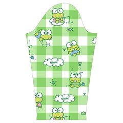 Frog Cartoon Pattern Cloud Animal Cute Seamless Kids  Midi Sailor Dress from ZippyPress Sleeve Right