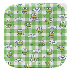 Frog Cartoon Pattern Cloud Animal Cute Seamless Stacked food storage container from ZippyPress Blue