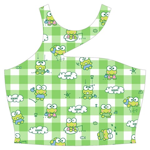 Frog Cartoon Pattern Cloud Animal Cute Seamless Cut Out Top from ZippyPress Front