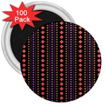 Beautiful Digital Graphic Unique Style Standout Graphic 3  Magnets (100 pack)
