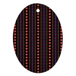 Beautiful Digital Graphic Unique Style Standout Graphic Oval Ornament (Two Sides)