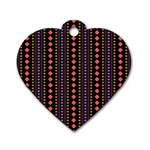 Beautiful Digital Graphic Unique Style Standout Graphic Dog Tag Heart (One Side)