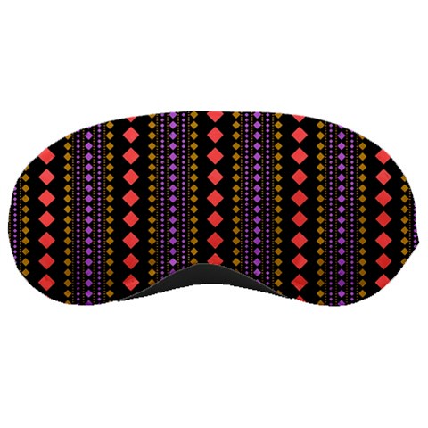 Beautiful Digital Graphic Unique Style Standout Graphic Sleep Mask from ZippyPress Front