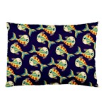 Fish Abstract Animal Art Nature Texture Water Pattern Marine Life Underwater Aquarium Aquatic Pillow Case (Two Sides)