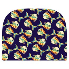 Fish Abstract Animal Art Nature Texture Water Pattern Marine Life Underwater Aquarium Aquatic Make Up Case (Large) from ZippyPress Front