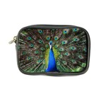 Peacock Bird Feathers Pheasant Nature Animal Texture Pattern Coin Purse