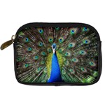 Peacock Bird Feathers Pheasant Nature Animal Texture Pattern Digital Camera Leather Case
