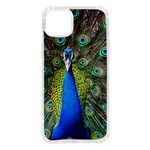 Peacock Bird Feathers Pheasant Nature Animal Texture Pattern iPhone 14 Plus TPU UV Print Case