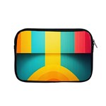 Colorful Rainbow Pattern Digital Art Abstract Minimalist Minimalism Apple MacBook Pro 15  Zipper Case
