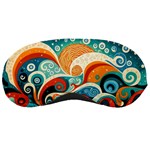 Waves Ocean Sea Abstract Whimsical Abstract Art Pattern Abstract Pattern Nature Water Seascape Sleep Mask