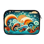 Waves Ocean Sea Abstract Whimsical Abstract Art Pattern Abstract Pattern Nature Water Seascape Apple MacBook Pro 17  Zipper Case