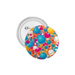 Circles Art Seamless Repeat Bright Colors Colorful 1.75  Buttons