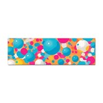 Circles Art Seamless Repeat Bright Colors Colorful Sticker Bumper (100 pack)