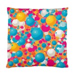 Circles Art Seamless Repeat Bright Colors Colorful Standard Cushion Case (One Side)