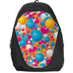 Circles Art Seamless Repeat Bright Colors Colorful Backpack Bag