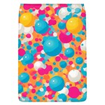 Circles Art Seamless Repeat Bright Colors Colorful Removable Flap Cover (L)