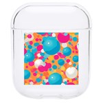 Circles Art Seamless Repeat Bright Colors Colorful Hard PC AirPods 1/2 Case