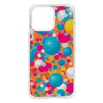 Circles Art Seamless Repeat Bright Colors Colorful iPhone 14 Pro Max TPU UV Print Case