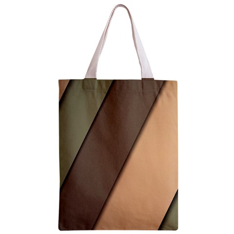 Abstract Texture, Retro Backgrounds Zipper Classic Tote Bag from ZippyPress Front