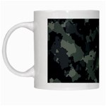 Camouflage, Pattern, Abstract, Background, Texture, Army White Mug