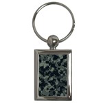 Camouflage, Pattern, Abstract, Background, Texture, Army Key Chain (Rectangle)