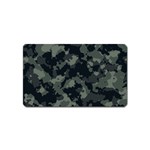 Camouflage, Pattern, Abstract, Background, Texture, Army Magnet (Name Card)