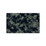 Camouflage, Pattern, Abstract, Background, Texture, Army Sticker Rectangular (100 pack)