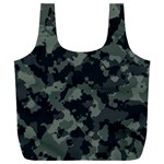Camouflage, Pattern, Abstract, Background, Texture, Army Full Print Recycle Bag (XXL)