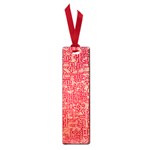 Chinese Hieroglyphs Patterns, Chinese Ornaments, Red Chinese Small Book Marks