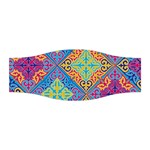 Colorful Floral Ornament, Floral Patterns Stretchable Headband